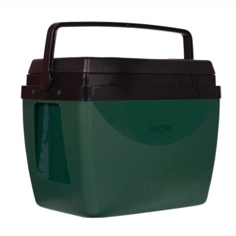Conservadora Térmica de 26 Litros Mor Playa Camping Viajes Verde Oscuro