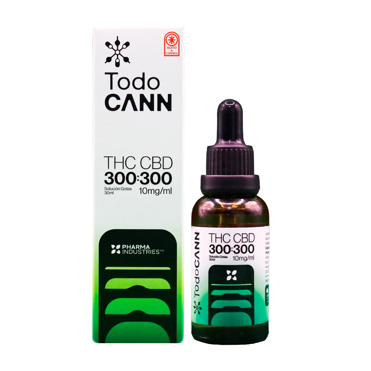 TODO CANN THC CBD 300 GOTAS X 30ML 