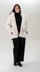 Campera Reversible Georgia Blanco