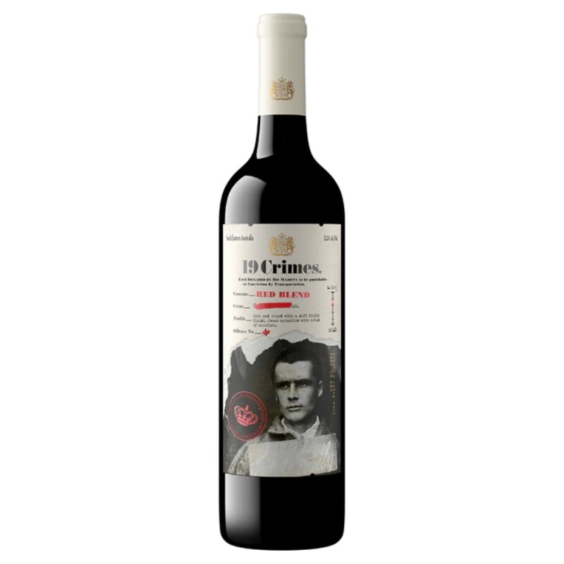 19 Crimenes Red Blend 750 Ml 19 Crimenes Red Blend 750 Ml