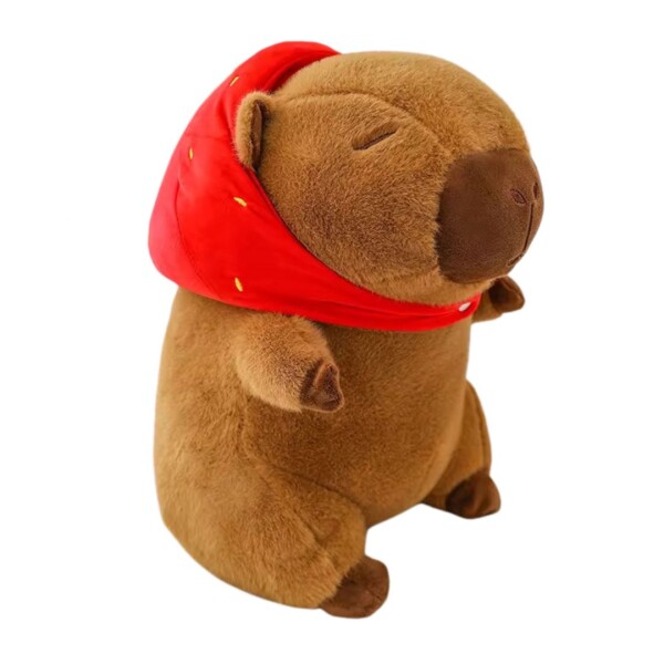 PELUCHE DE CAPIBARA CON MOCHILA • 50cm PELUCHE DE CAPIBARA CON MOCHILA • 50cm