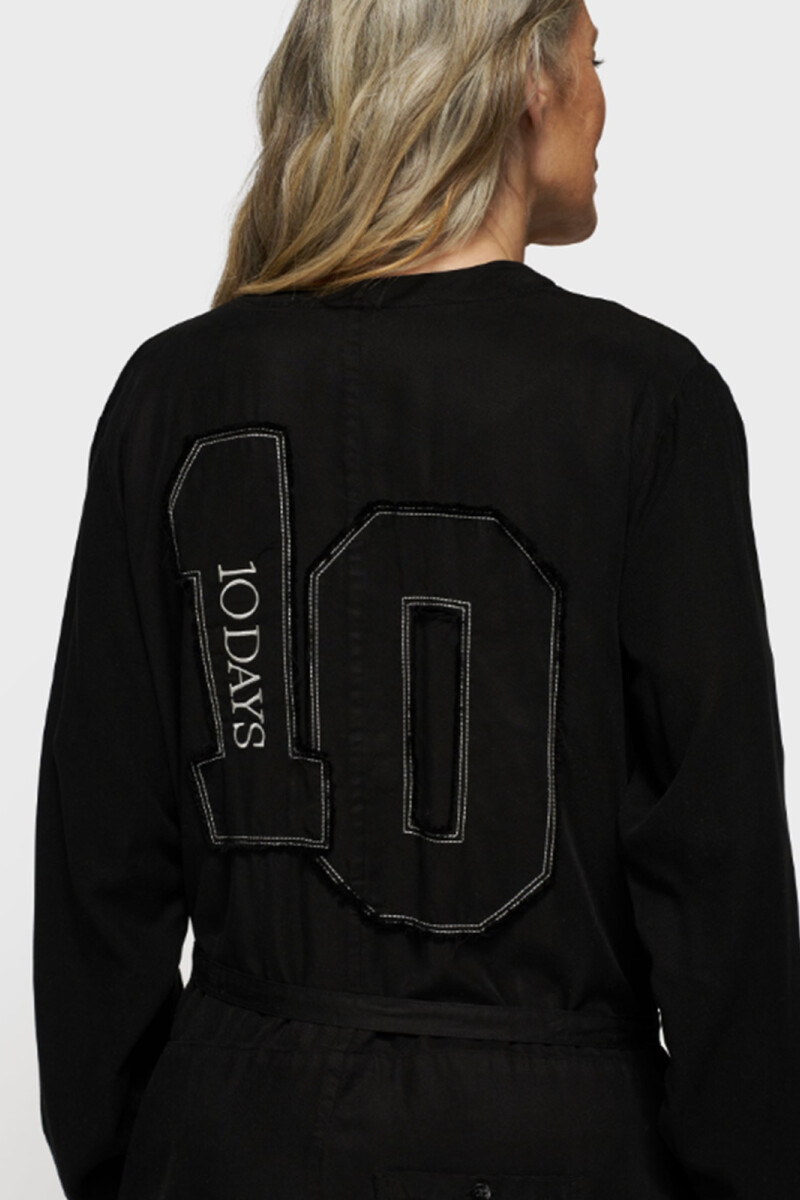 COMFORT JUMPSUIT TENCEL Negro