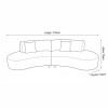 SOFA 4 PUESTOS 2 PZS ISLAND Unica
