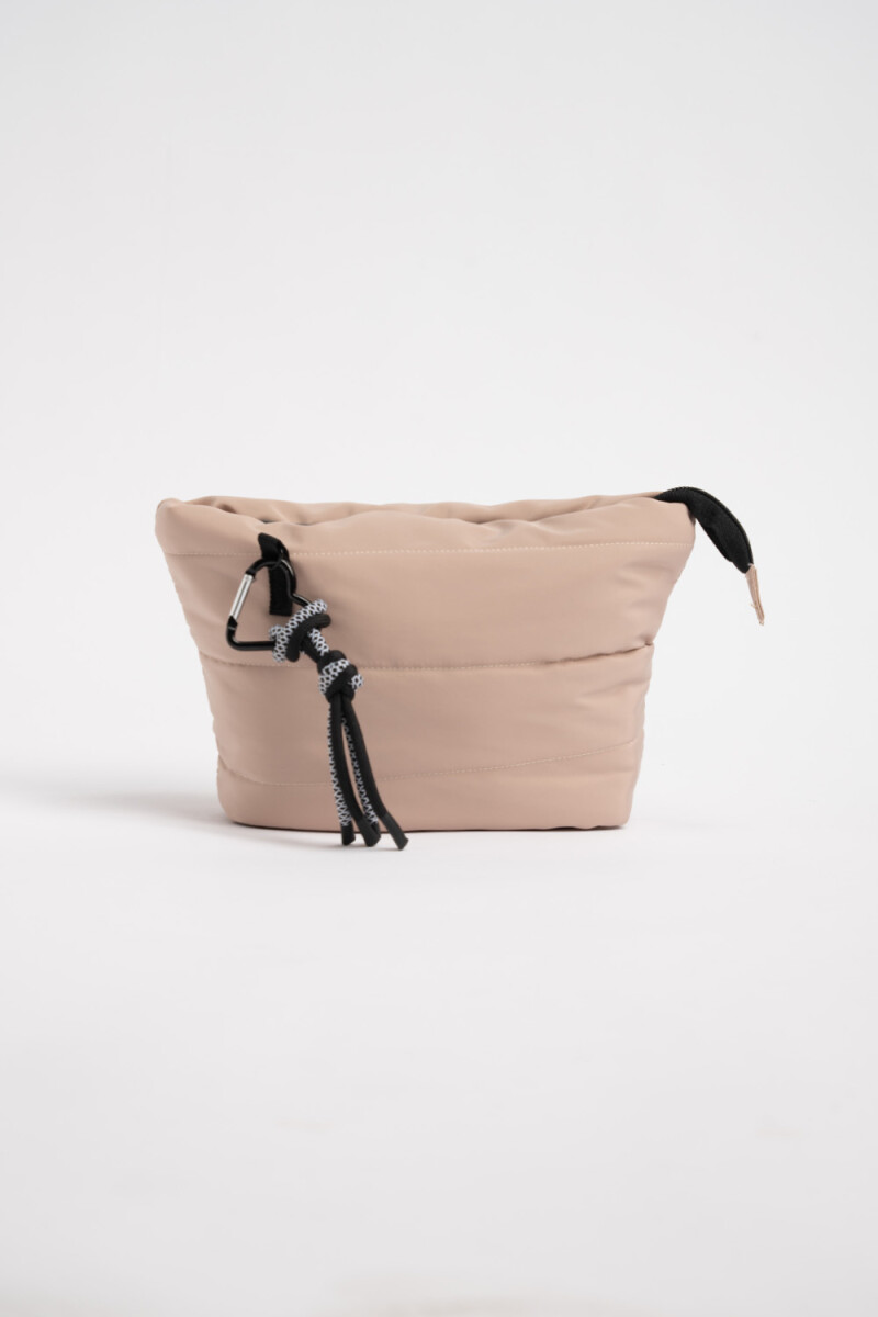 Necessaire capitoneado Beige