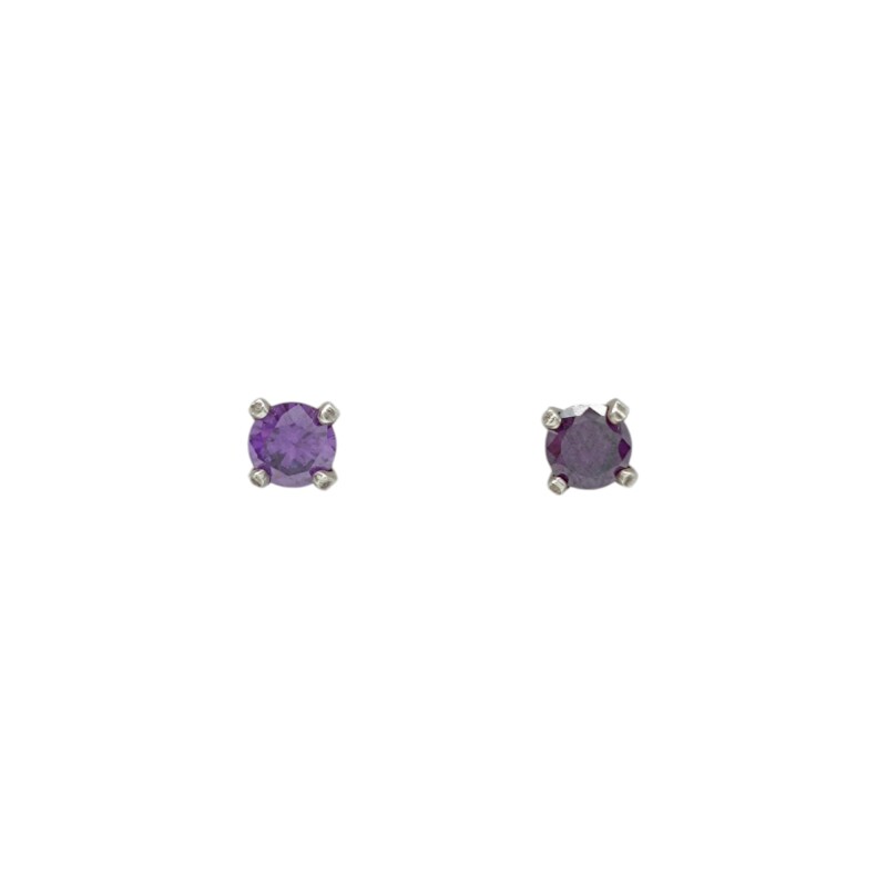 Abridores Zirconia violeta - Plata 925 - Zirconia violeta - AB3033 conpiedra