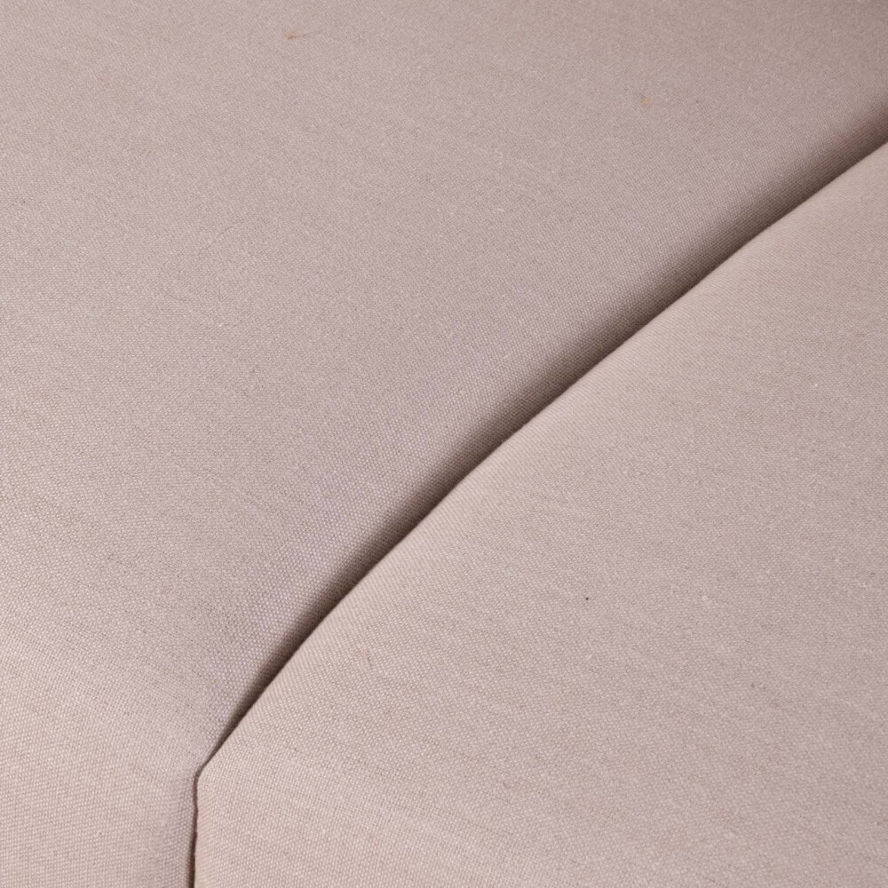 SOFÁ C/CHAISE MÁS DE 4 CUERPOS TELA NATURAL-BEIGE POLY BEIGE