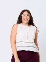 Blusa Atenea Blanco