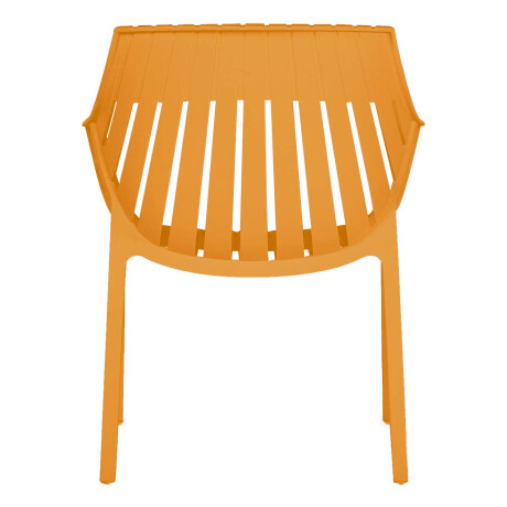 Silla Sillón Hilton Interior Exterior UV 150k Elegante Amarillo