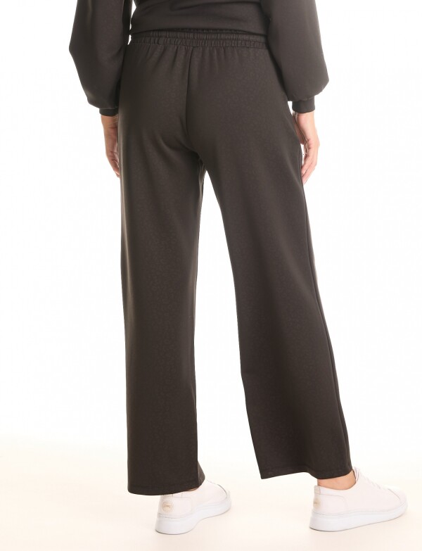 Jogger Recto Print NEGRO