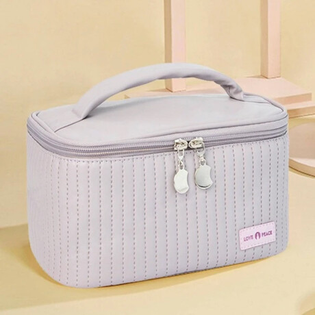 Neceser texturado maletin Gris