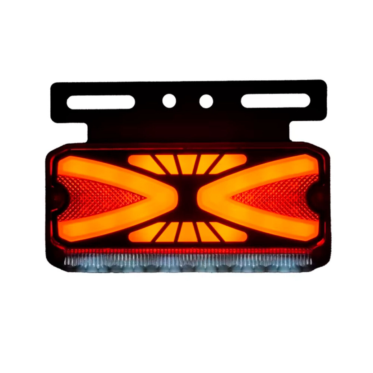 FAROL - LED LAT AMBAR 12/24V 5,8X2,8X4,2 WESTON 