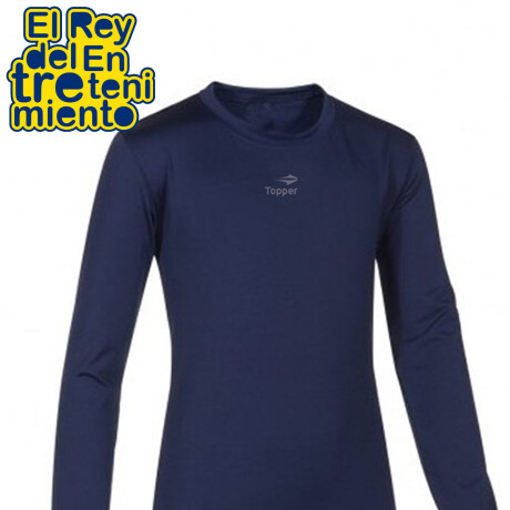 Remera Térmica Topper Manga Larga Deportiva P/ Niño Remera Térmica Topper Manga Larga Deportiva P/ Niño