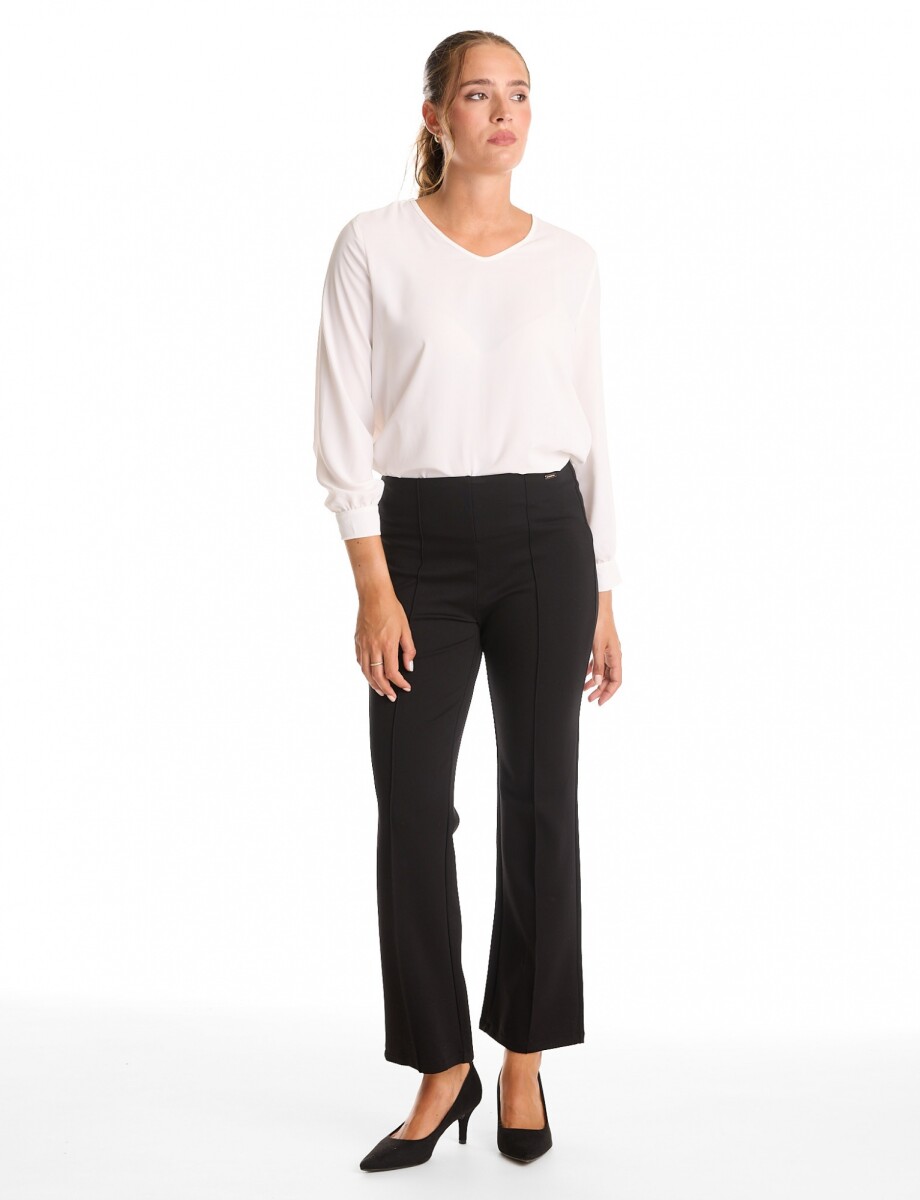 Pantalon Recto - Negro 