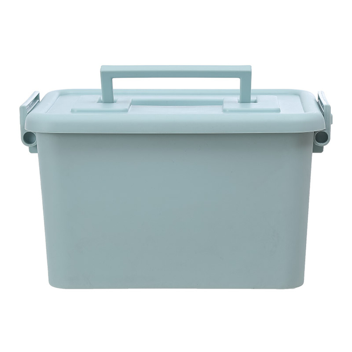 Caja organizadora con tapa - Celeste 