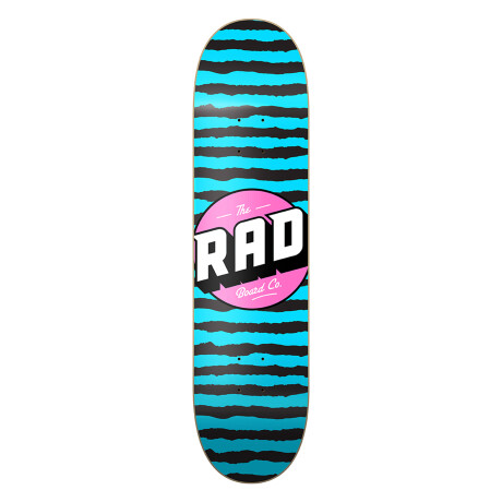 Deck Skate Rad 8.25" - Stripes Blue/Pink (Sólo Tabla · Lija Incluída) Deck Skate Rad 8.25" - Stripes Blue/Pink (Sólo Tabla · Lija Incluída)