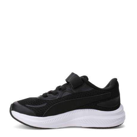 Championes de Niños Puma Skyrocket 2 Ac+ Ps Negro - Blanco