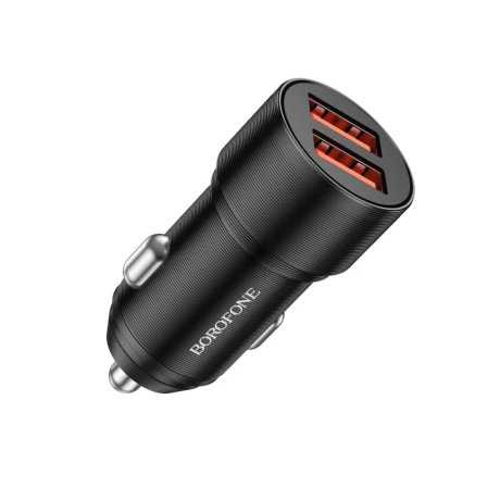 Cargador Auto 2 Usb Doble Puerto 36w Qc3.0 Carga Rápida Cargador Auto 2 Usb Doble Puerto 36w Qc3.0 Carga Rápida