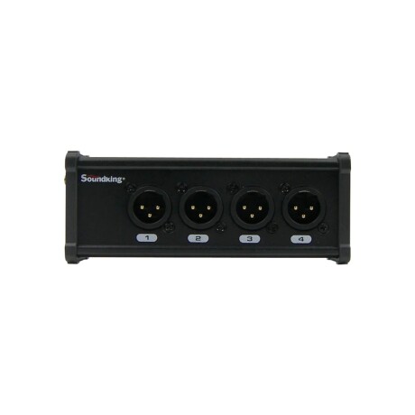 Adaptador Soundking Cxa027 Dmx Audio Rj45 A 4 Xlr 3 Pines Macho Adaptador Soundking Cxa027 Dmx Audio Rj45 A 4 Xlr 3 Pines Macho