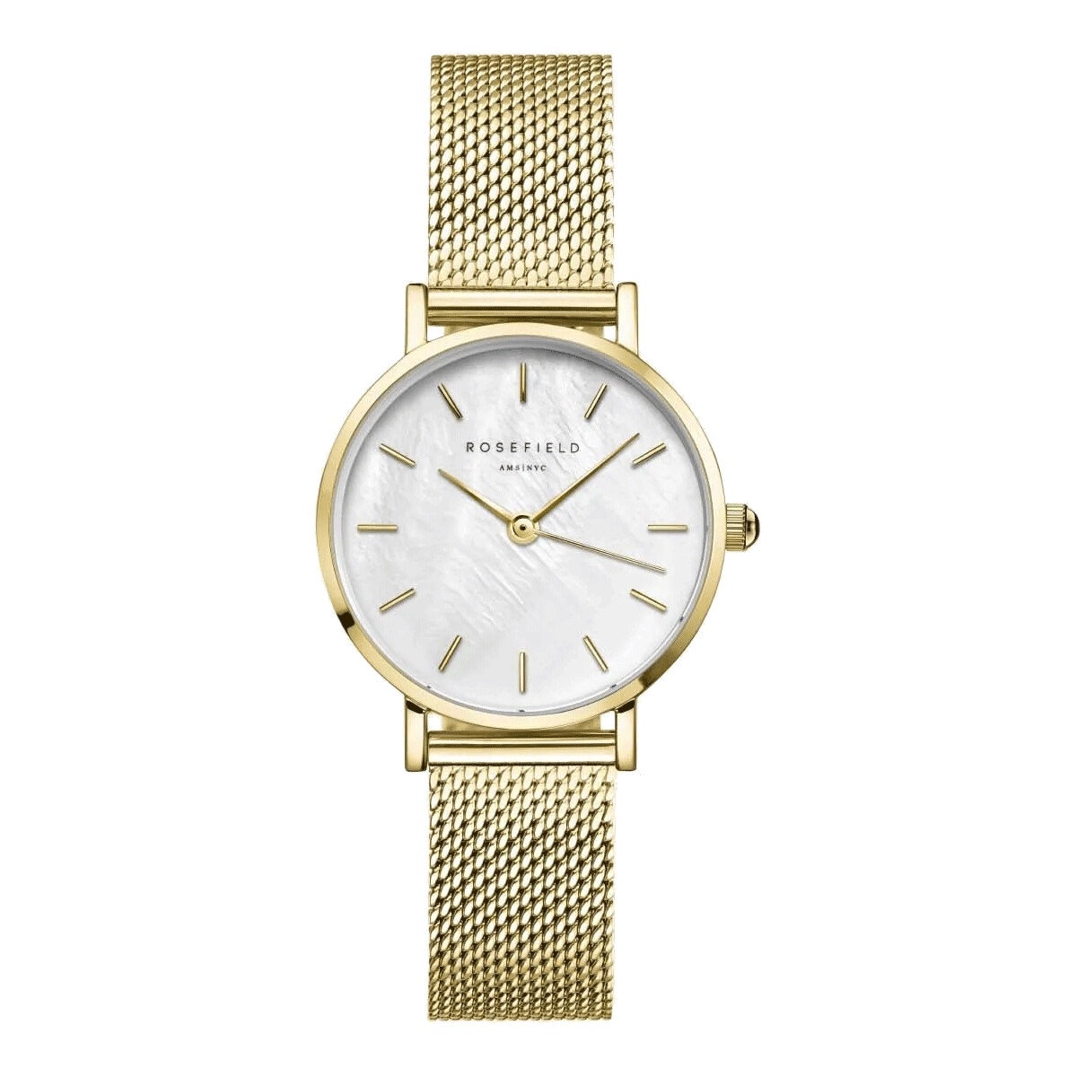 Reloj Rosefield Clasico Acero Oro 