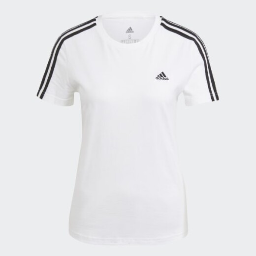 Remera Adidas Dama W3ST White/Black S/C