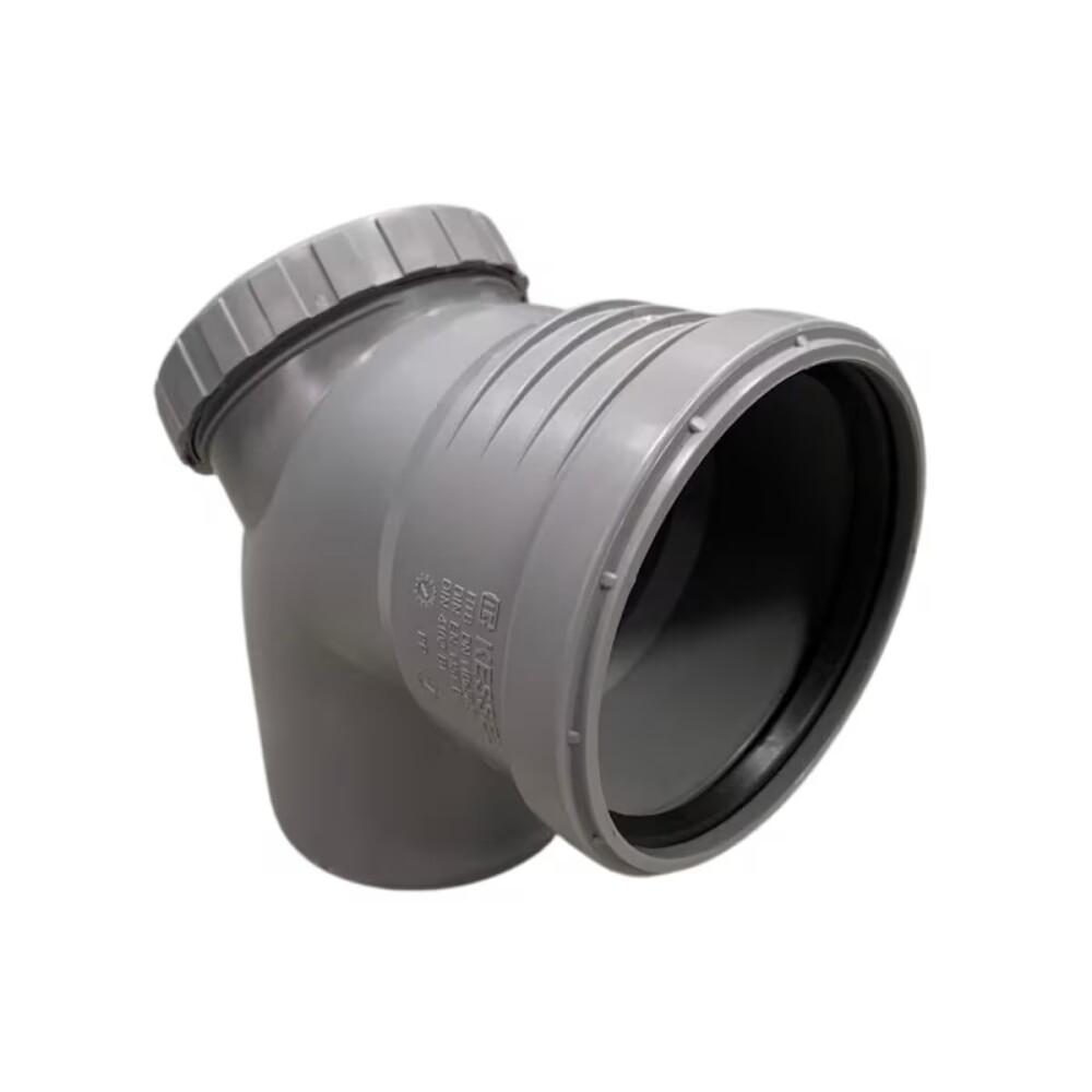 Codo 87.50 con inspección MH 110 KESSEL PPL JE Codo 87.50 Con Inspección Mh 110 Kessel Ppl Je