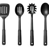 Juego 4 Piezas Utensilios Nylon Negro Oxo Juego 4 Piezas Utensilios Nylon Negro Oxo