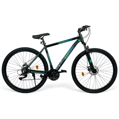 Bicicleta MTB BKE-I-29-LD Kawill R29 21v Negro-Celeste Bicicleta MTB BKE-I-29-LD Kawill R29 21v Negro-Celeste