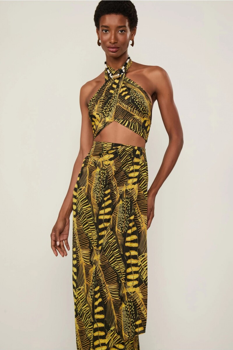 FALDA MAXI PENA Estampado