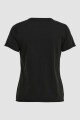 Camiseta lucy estampada Black