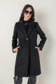 Tapado delfina Negro peltre