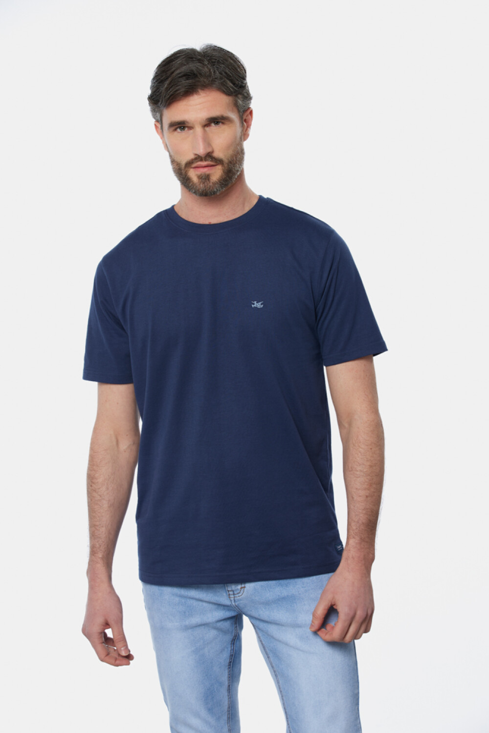 REMERA LISA Azul