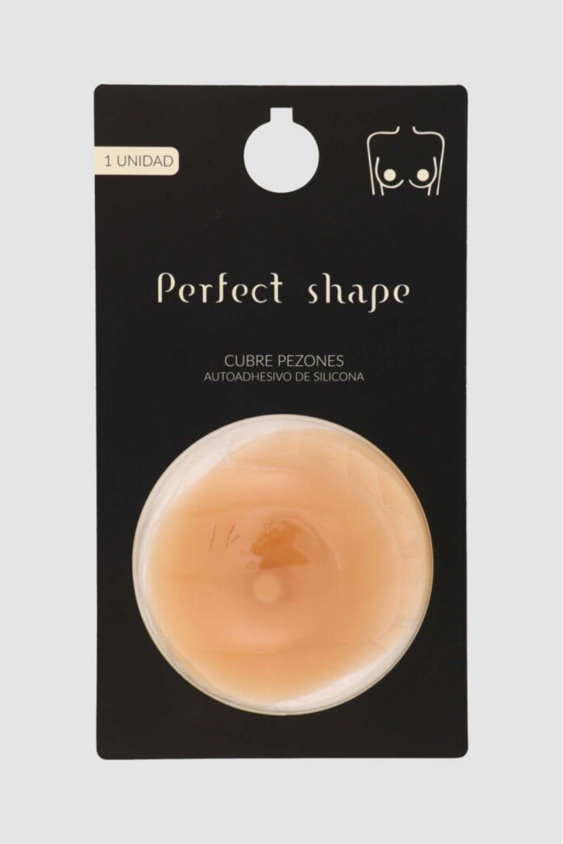 Sin cambio cubre pezones autoadhesivos de silicona - Beige 