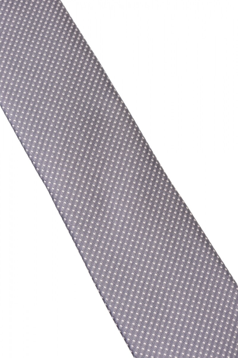 Corbatin 5 cm GRIS CUADRO