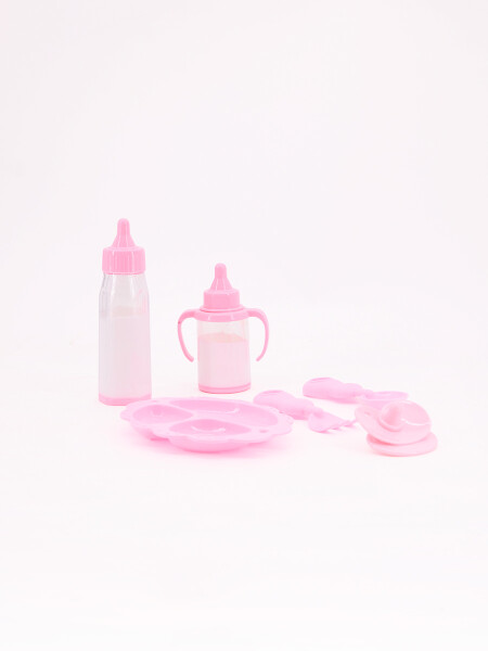 SET COMIDA BEBOTE ROSADO