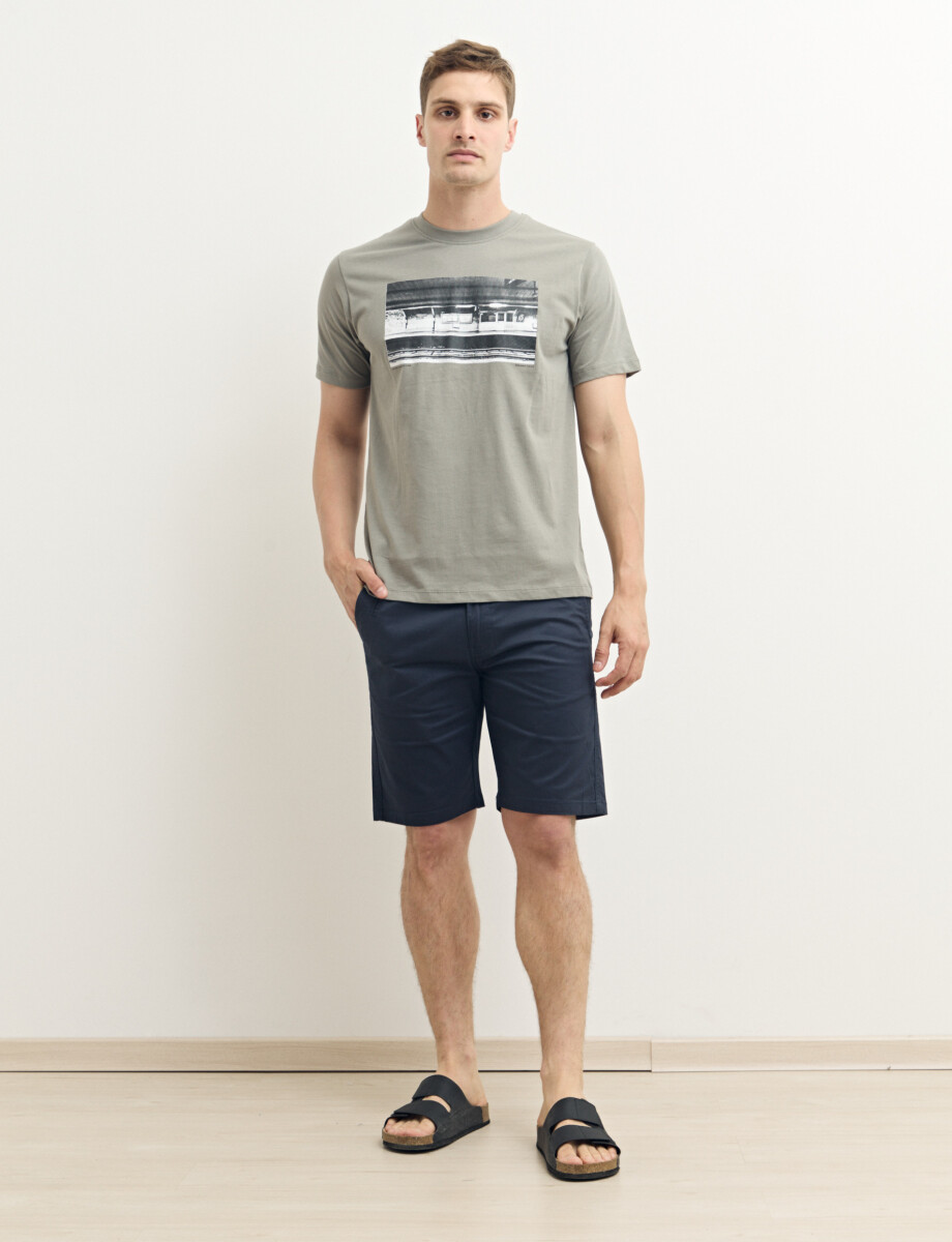 520313 T-SHIRT HARRY Verde Claro