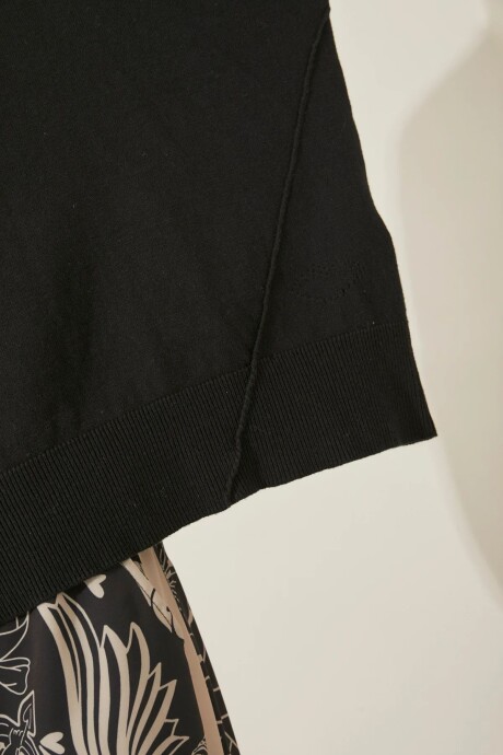 POLERA MALENA NEGRO