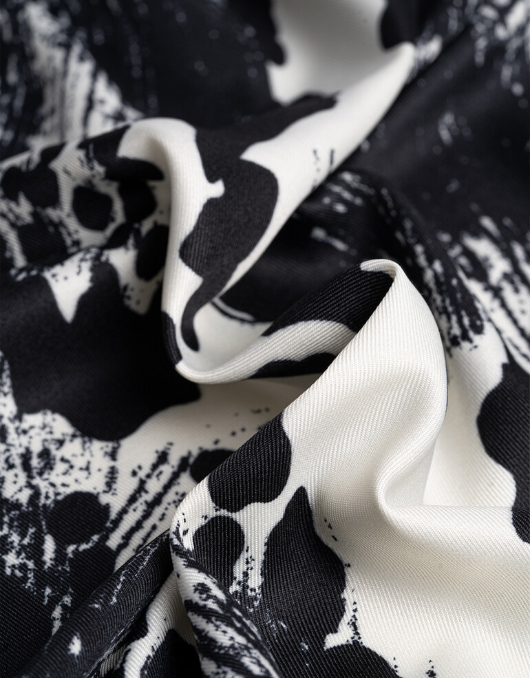 Pañuelos Raso Estampados Varios Pañuelo Snake - Combinacion Bicolor