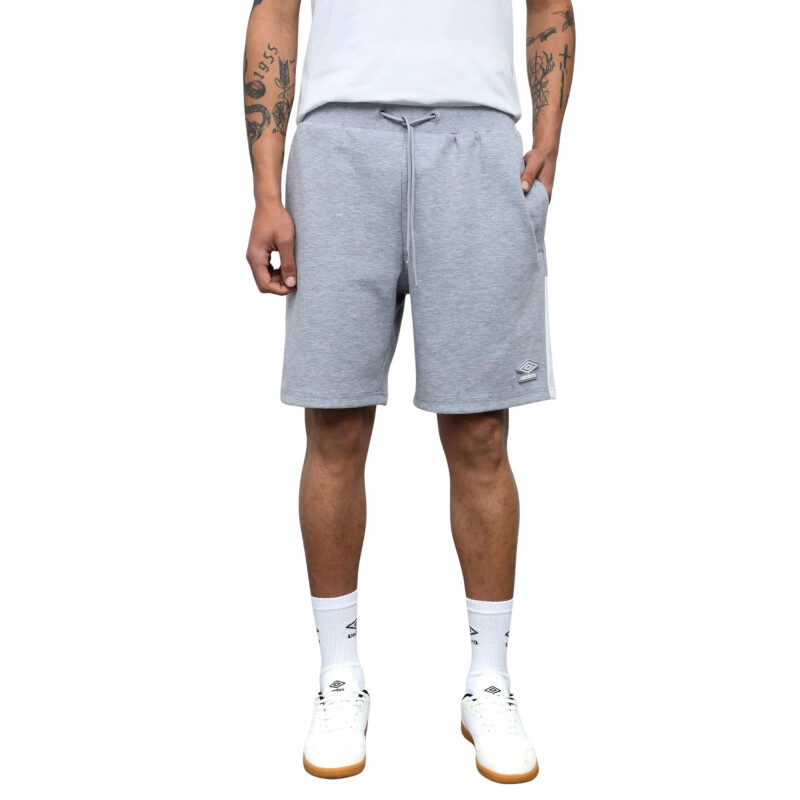 UMBRO BERMUDA CUTS Gris-blanco