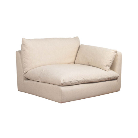 SOFÁ C/FUNDAS DESMONTABLES 3 CUERPOS TELA NATURAL-BEIGE LA JOLA CRUDO