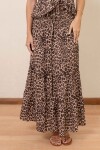 FALDA AURELIA ANIMAL BROWN CAF FALDA AURELIA ANIMAL BROWN CAF