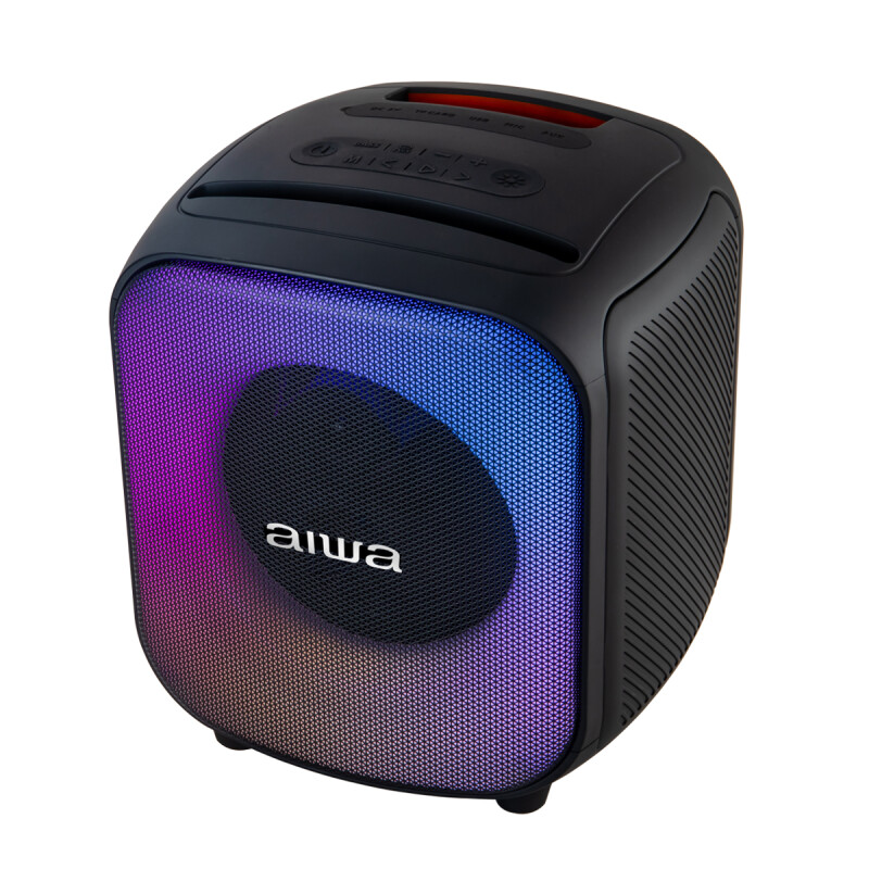 Parlante Portátil Bluetooth 40W RMS AIWA TWS Luces Led Entrada Micrófono y USB Parlante Portátil Bluetooth 40W RMS AIWA TWS Luces Led Entrada Micrófono y USB