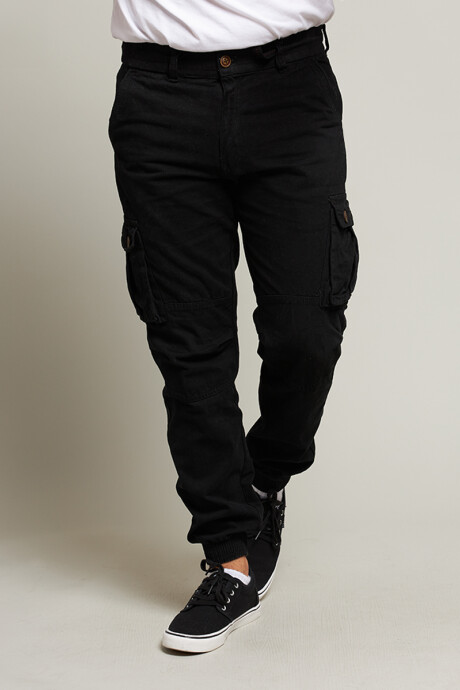 PANTALON CARGO ENCOR DIXIE Negro