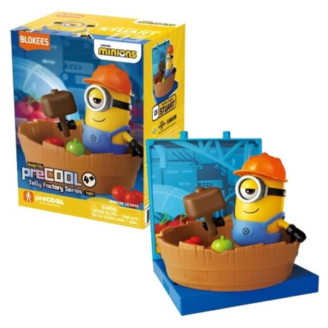 Figura para Armar Blokees Precool Minions 27 Piezas STUART