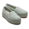 Alpargatas Frosty Sage Suede Wm Valcia Esp Mujer Medium Green