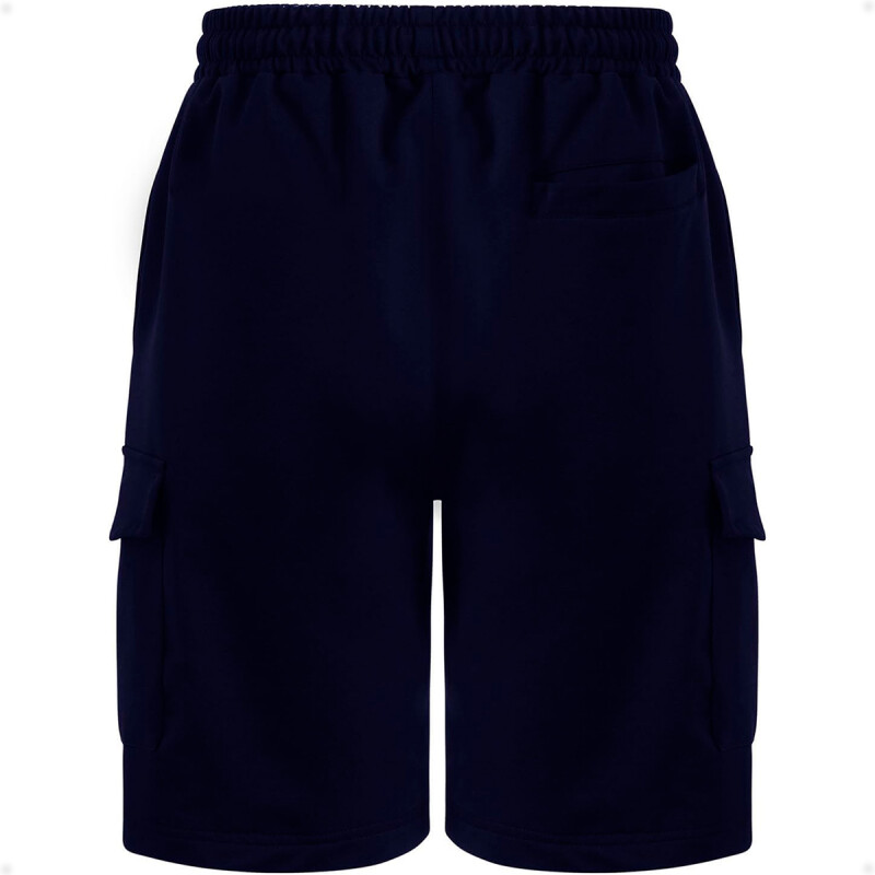Short Bermuda Deportivo Cargo Azul