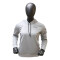 HOODIE POLY FLEECE GIRLS TRNG rosa par m GRIS CLARO/NEGRO/NARANJA