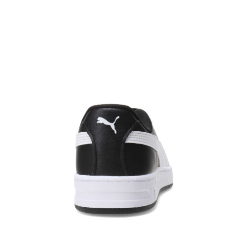 Championes de Mujer Puma Court Classic Clean Negro - Blanco