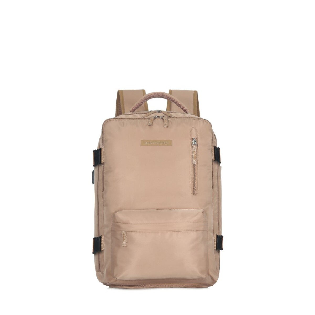 Mochila travel tech - Beige 
