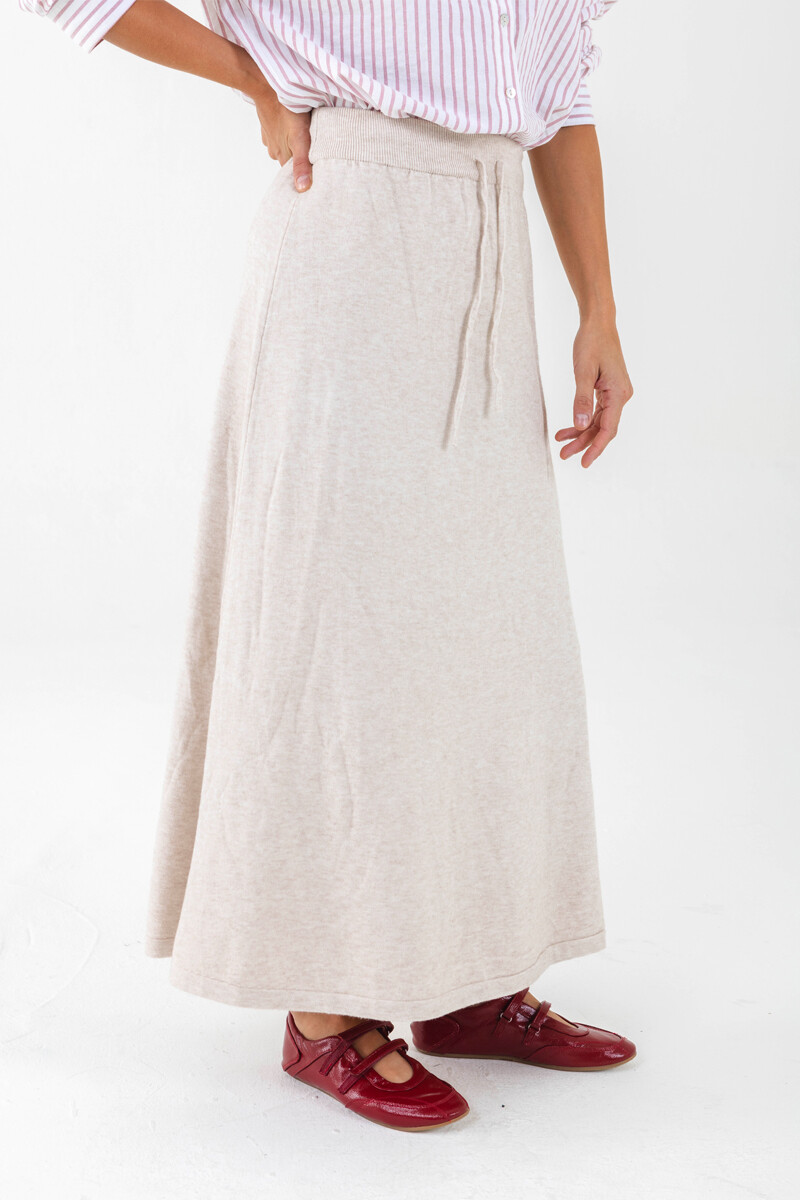 Falda Dana - Beige 