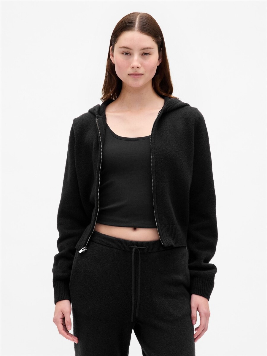 Canguro Cashsoft Mujer - Black 